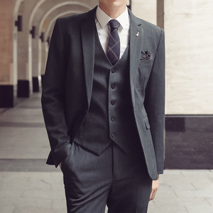 英伯爵男装淘宝花花公子西服套装男士修身职业正装商务休闲西装伴郎