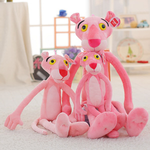 粉红豹毛绒玩具可爱达浪粉红顽皮豹公仔娃娃生日韩国抱枕礼物少女