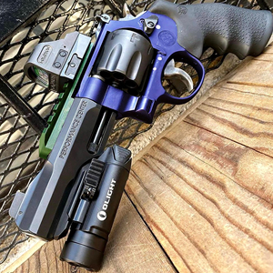 小月亮左轮r8软弹枪黑色弹壳版金属真手抢砸炮模型儿童玩具男孩