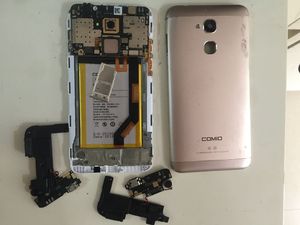 适用COMIO卡美欧I1主板电池小板开机排线指纹手机按键像头喇叭镜