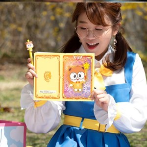 家族小伶玩具学习用品本网世界魔法日记新版精灵本子小玲可爱商