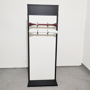 罗马杆展示架窗帘店窗帘轨道灯条展具轨道窗帘杆样品陈列货架定制