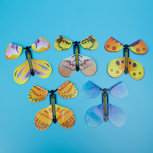 会飞的蝴蝶化蛹成蝶魔术蝴蝶新奇特儿童魔术道具玩具魔术蝴蝶