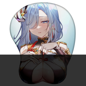 鼠标垫二次元立体硅胶