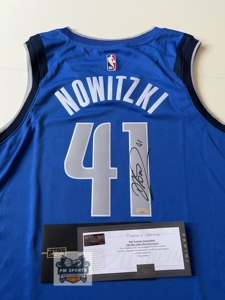 诺维斯基签名球衣panini认证 德克诺维茨基签名球衣独行侠东契奇