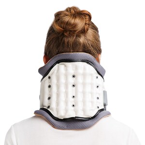 颈托护颈带套颈脖子颈椎牵引固定器矫正拉伸器家用充气式男女通用