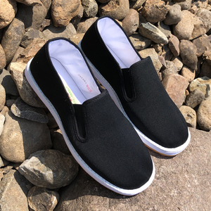 景三儿老北京千层底布鞋男高档礼服呢防滑耐磨牛筋底舒适透气养脚