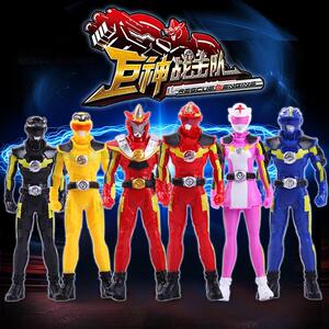 巨神战击队3超救分队人偶红霄卫白护卫蓝旋卫黄擎卫装甲合体玩具