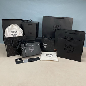 原版mcm纸袋手提袋手包盒包包盒包装衣服盒礼品盒防尘袋礼品袋子