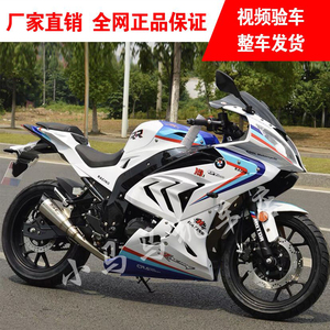 宝雕 摩托车跑车整车可上牌宝马同款双rr重型机车400cc地平线电喷