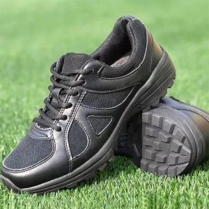 正品际华3539训练鞋运动跑步鞋男春夏季透气军训作训鞋新式黑胶鞋