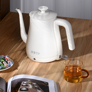 茶皇子细长嘴电热水壶泡茶专用烧水壶家用不锈钢手冲咖啡壶电茶壶