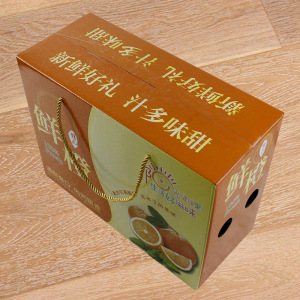 网红家厂直销现货塔罗科血橙包装瑰d彩盒十斤装瓦楞盒 玫盒血包邮