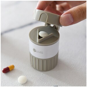 西药切药器碎药器电动器压粉磨磨药盒粉碎研磨机药品药片分割器