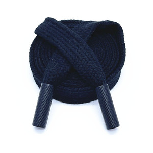 全棉扁绳卫衣帽绳带运动裤腰绳带裤头绳抽绳金属扁头1.2CM宽