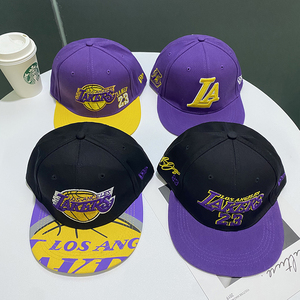 nba勒布朗詹姆斯帽子男湖人队嘻哈帽明星同款平檐帽棒球帽平沿帽