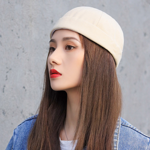 800人付款天猫瓜皮帽女款地主帽男士夏季雅痞帽寸头帽女嘻哈潮西瓜帽