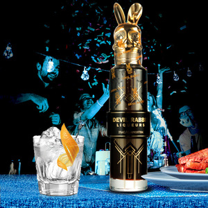 恶魔兔子利口酒 devil rabbit 网红酒 法国原装进口兔兔酒 700ml