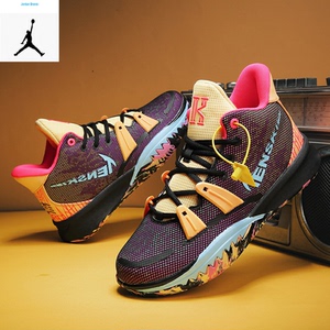 乔丹官方欧文7代篮球鞋男女鞋毒液kyrie黑白电影艺术音乐主题运动