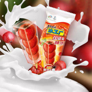 伊利冰工厂山楂爽棒冰5支装水果冰淇淋雪糕冰激凌