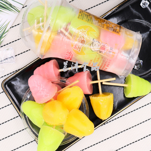 00流沙张晓慧淘宝航丰太空空客杯小冰块小矮人水果口味网红雪糕冰棍