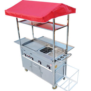 铁板烧煤气商用摆摊小吃车