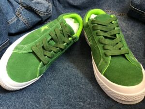 one star元年绿缤纷翻毛皮木村一星字母串板鞋男女鞋威潮匡威潮匡