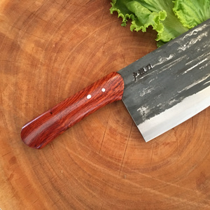 户撒手工菜刀厨师专用专业切片刀锻打家用刀厨师刀