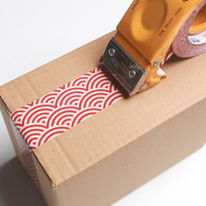 有生设计 红海波大号和风宽胶带快递打包封箱带批发大卷每卷100米