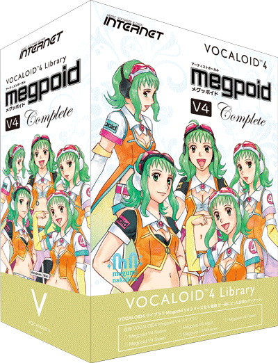 megpoid(gumi)v4音源声库 · 正版vocaloid实体 ·日本全新代购