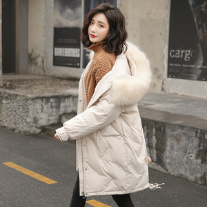 西纳维思女装2020秋冬新款新作justzzu正品魅力女人白鸭绒羽绒服