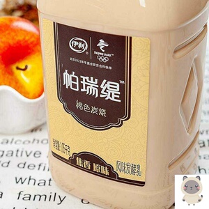 05kg*2桶/1桶帕瑞缇褐色炭烧酸奶蒙古熟酸奶