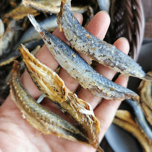 潮汕特产花仙肉干巴浪鱼干即食去骨淡干海鲜咸鱼干货去头500g