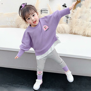 2022洋气女宝宝春夏装套装外套小女童0一1-2-3-4-5岁夏季时髦衣服