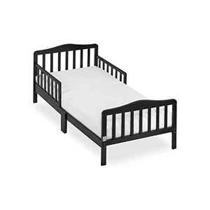 Dream On Me Classic Design Toddler Bed in Black  Greenguard