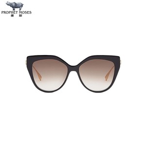 FENDI/芬迪女士2023新款Baguette 圆形猫眼型镜框休闲太阳眼镜