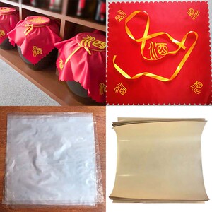 封酒坛子的密封材料盖布封口专用封罐防潮盖巾使用酒布复古酒缸商
