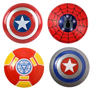 超级英雄战士盾牌护盾盔甲护盾手拿生日礼物发声发光儿童男孩玩具