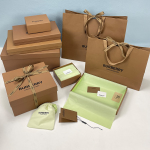 burberry博柏利巴宝莉包装礼盒子衣服围巾盒香水披肩手提袋礼品盒