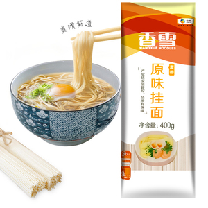 中粮香雪麦香原味挂面家庭待煮面条早餐速食方便面营养早餐