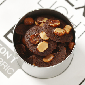 夏威夷坚果仁巧克力可可脆片手工网红小红书零食薄脆饼干办公