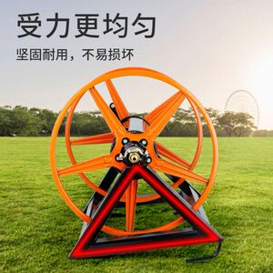 2022小型手摇带轴承电缆线绕卷线盘 光纤网线绳索收纳架盘线器收