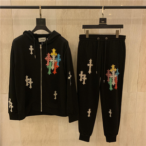 克罗心套装男卫衣