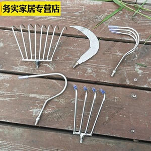 水草钩水草搂草拉抓抓钩钩子钓鱼草勾器捞草除草神器耙子扒子