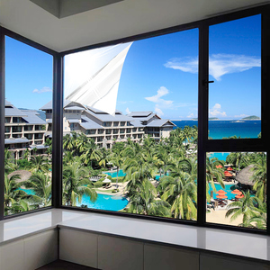 隔热膜窗户防晒遮光玻璃贴纸阳台遮阳玻璃贴膜家用防窥自粘太阳膜