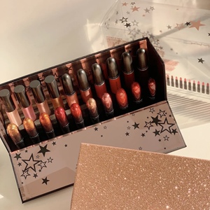 mac魅可七夕情人节送礼女朋友限量套装唇釉口红圣诞礼盒20支口红