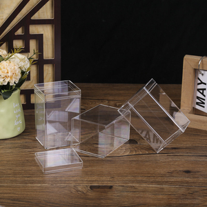 长方形透明方盒食品级饼干糖果礼品包装手办防尘展示收纳塑料盒