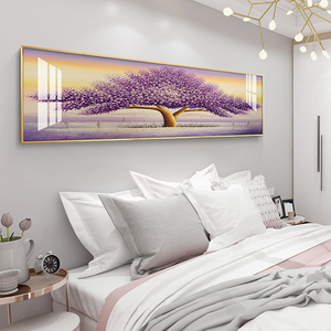 十字绣2020客厅新款线绣卧室床头画爱情树自己绣手工简约现代满绣