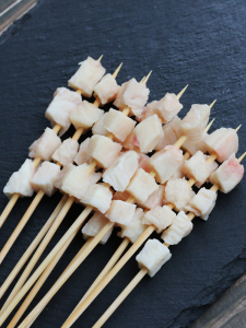 烧烤小肉串油炸食材半成品湘西小串奶香牛油粒腌冻货商用牛胸口油