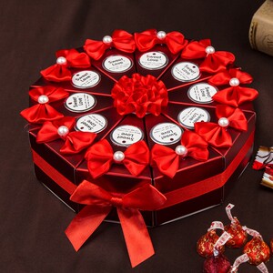 新款蛋糕桌摆喜糖盒结婚礼品盒子糖果盒婚庆婚礼创意回礼包装